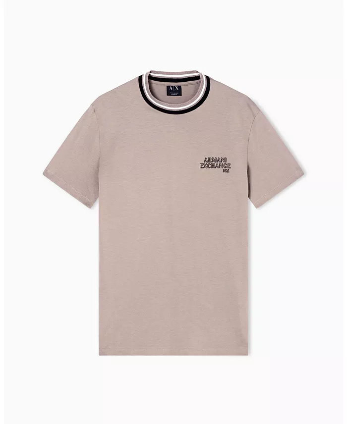 Men's Short Sleeve Tipping Logo T-Shirt - thumbnail 5