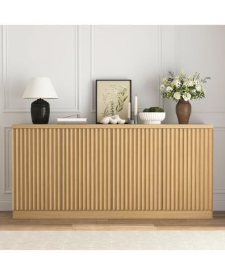 Extra Large Storage Buffet Cabinet for Kitchen, Dining, or Living Room