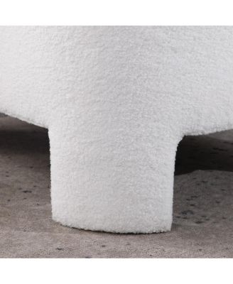 Sherpa Sofa Ottoman, No Assembly Required
