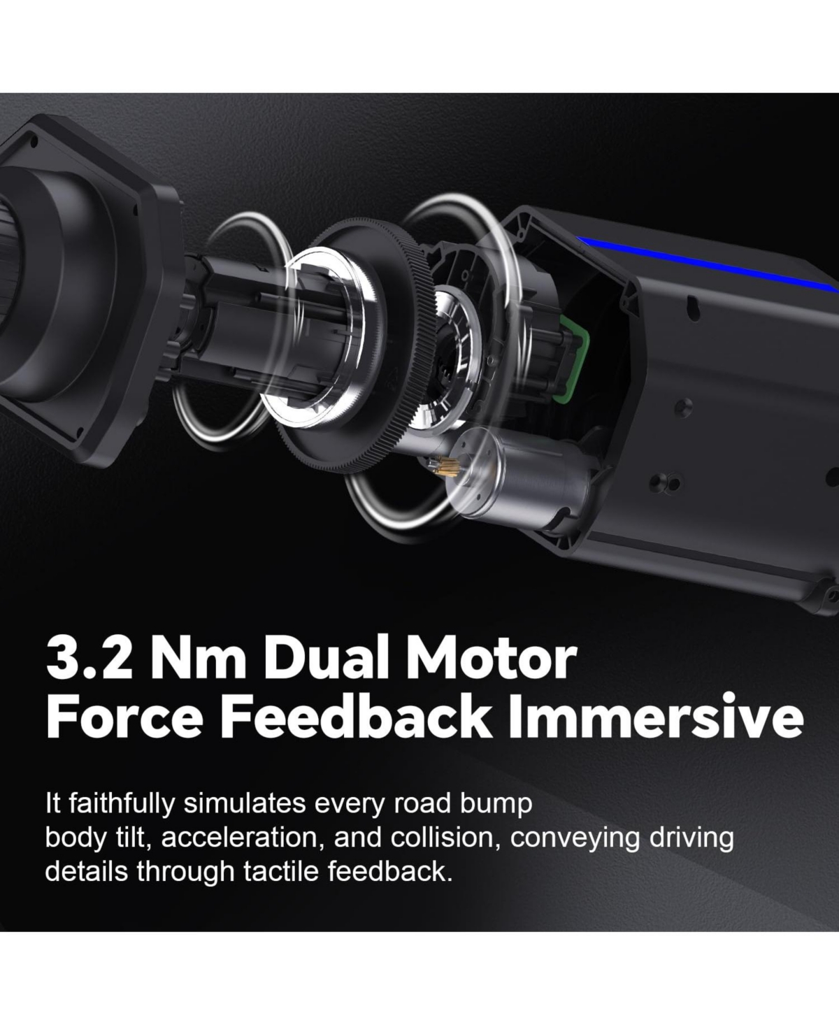 Pxn V99 Force Feedback Racing Wheel Bundle.