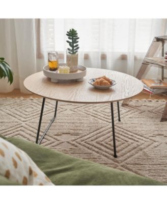 Modern Minimalist Round Coffee Table