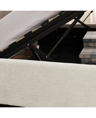 Twin size Storage Bed with Headboard