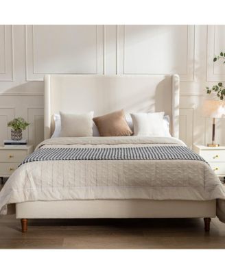 Harper Tall Headboard Upholstered Bed - California King