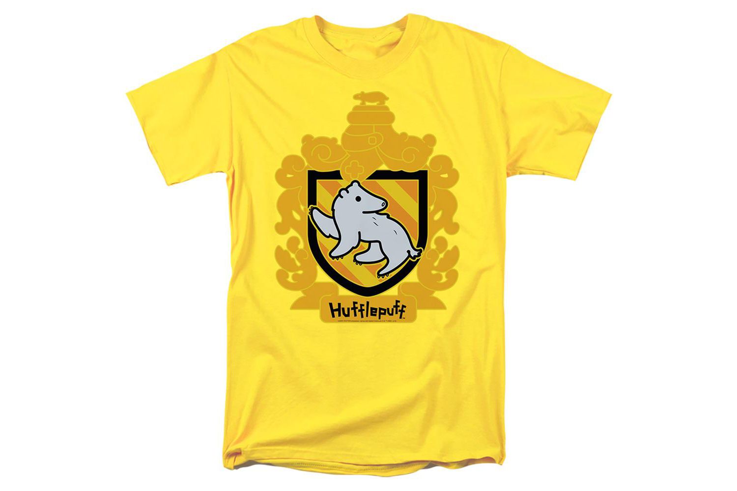 Men's Chibi Hufflepuff Crest T Shirt