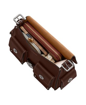 Tabby Turnlock Medium Soft Leather Shoulder Bag 