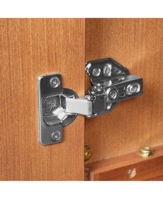 Vintage Sideboard Buffet Cabinet, 56.8" W, 4-Door Storage