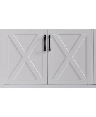 TV Cabinet Set: Multifunctional Wall Unit with 2 Sideboards