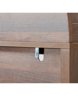 Dome Cabinet, Walnut, high-quality materials, antique craftsmanship, large storage