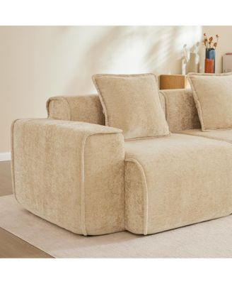 Premium Velvet Modular Sectional Sofa - Unmatched Comfort & Easy Setup