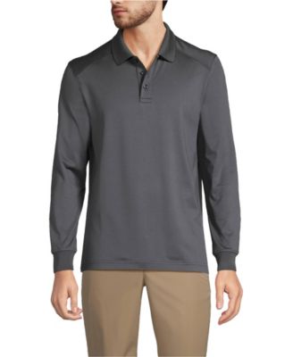 Men's Long Sleeve Rapid Dry Polo Shirt
