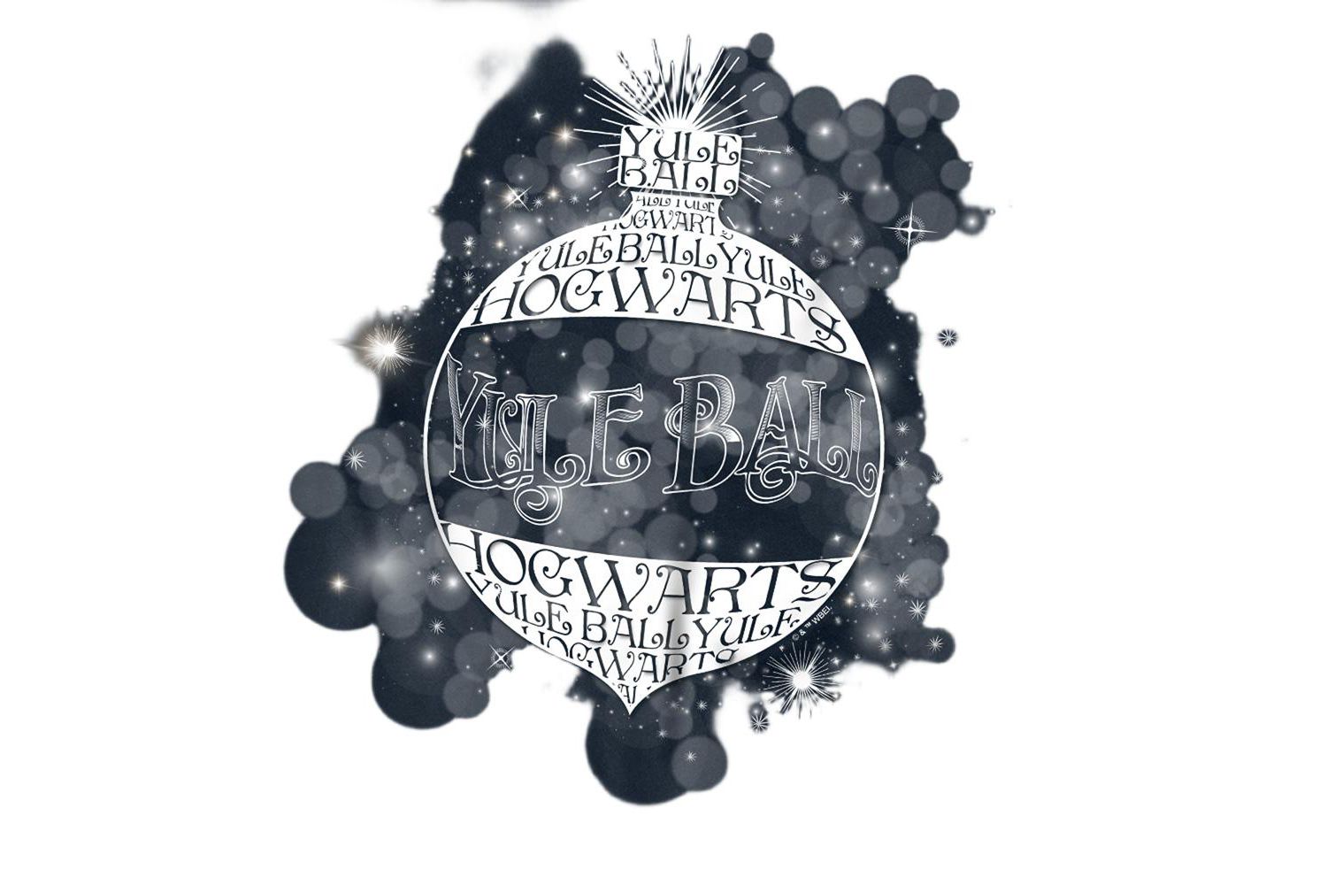 Men's Harry Potter Hogwarts Yule Ball Ornament T Shirt
