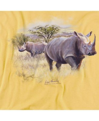 Men's Wildlife Rhino T Shirt