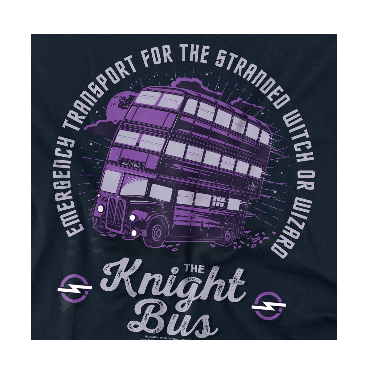 Men's Harry Potter Magical Motors The Knight Bus T Shirt