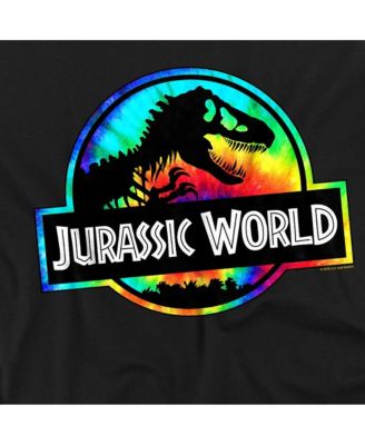 Men's Jurassic World Tie-Dye Logo T Shirt