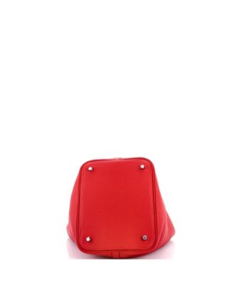 Pre-Owned HERMES MM Picotin Lock Bag Clemence