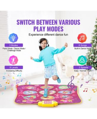 9-Button Dance Mat with Electronic Pad and 3 Game Modes