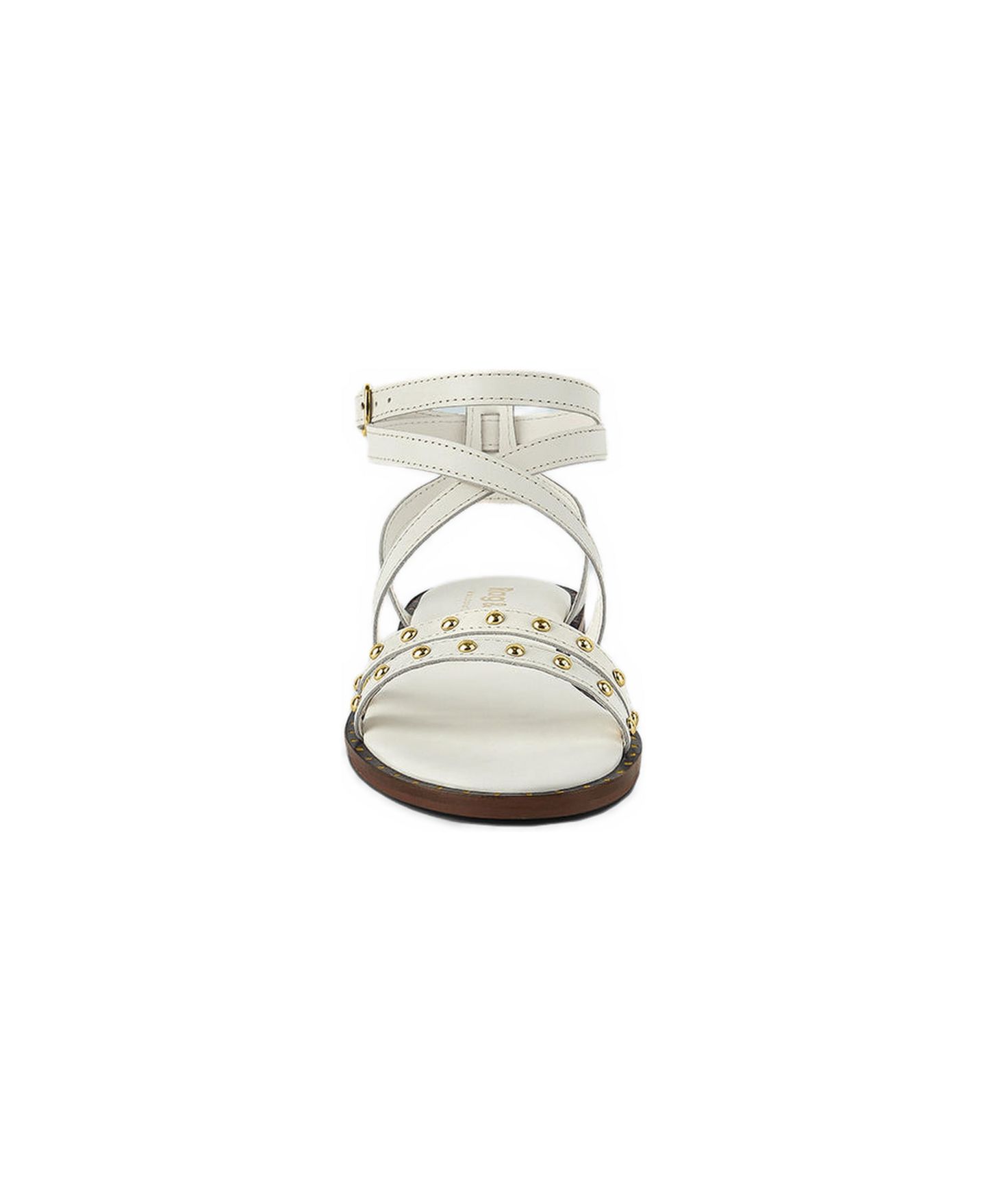 Женские сандалии Rag & Co Corriane Studs Embellishment Strappy, цвет: Белый — фото 3