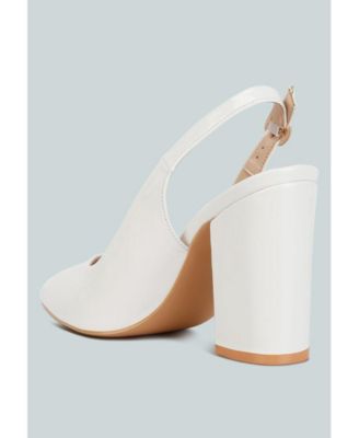 Womens dalaney slingback high block sandals