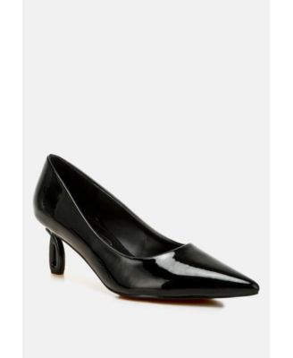 Womens Calla Pointed Toe Fantasy Heel Pumps