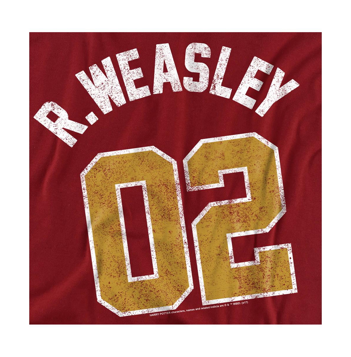 Harry Potter Men's Weasley Jersey T Shirt
