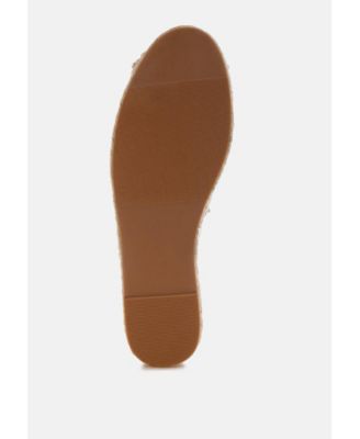 Womens Zalli Canvas Espadrilles Sandals