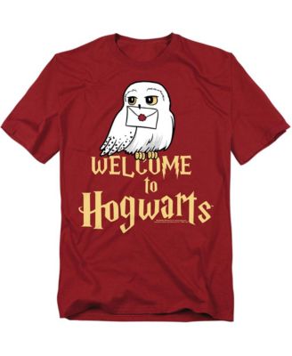 Men's Hedwig Welcome To Hogwarts T Shirt