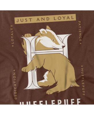 Men's Hufflepuff Just And Loyal T Shirt