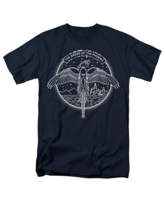 Men's The Order Of The Phoenix Circle Line Art T Shirt