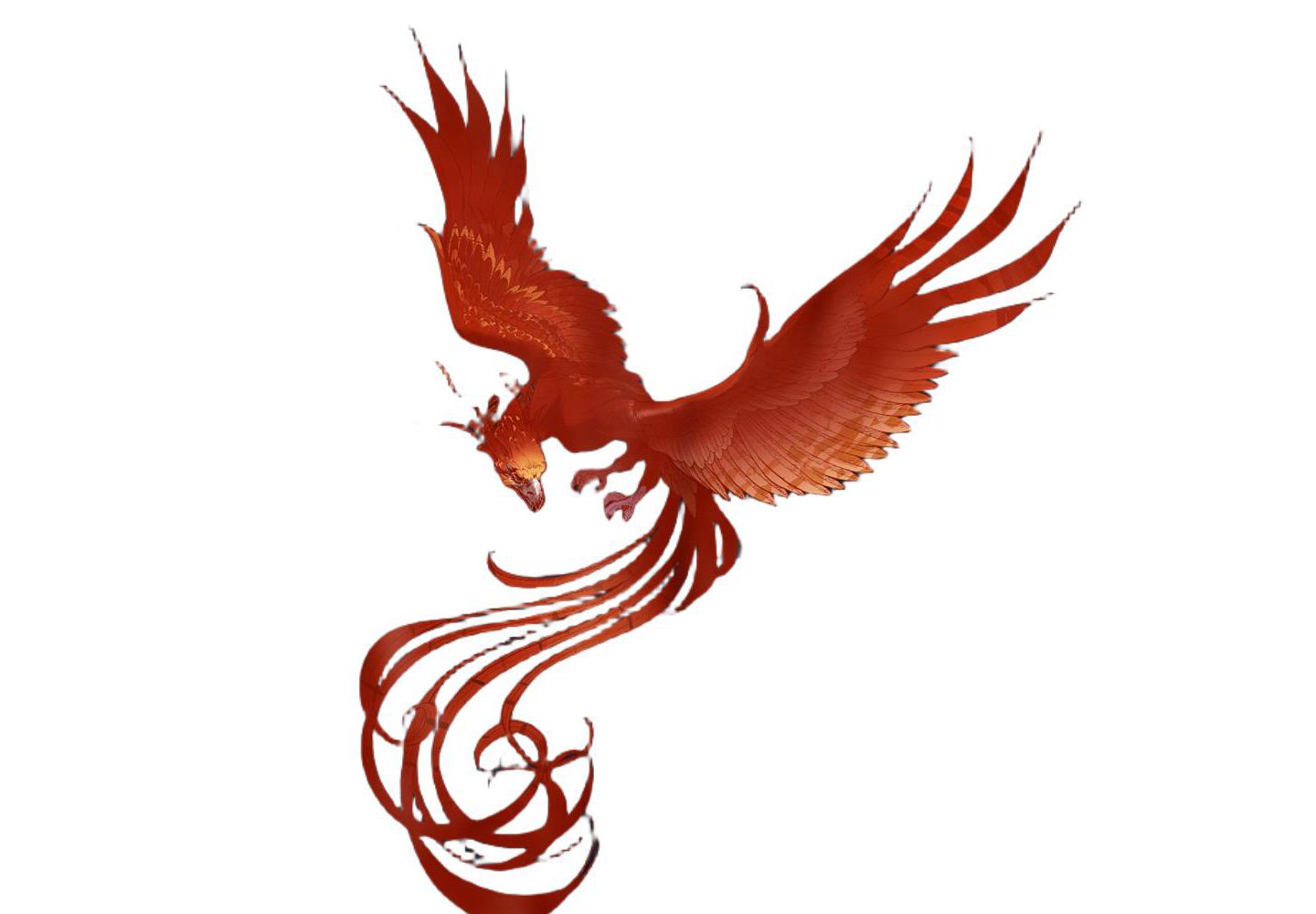 Мужская футболка Harry Potter Phoenix Rising, цвет: Тёмно-синий — фото 2
