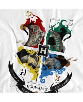 Men's Hogwarts Shield Wrealistic Mascots T Shirt