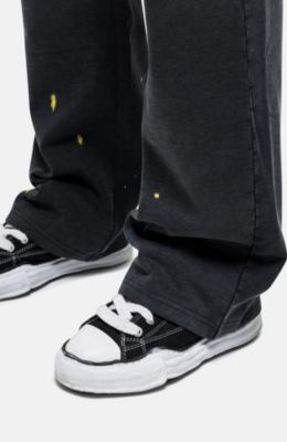 Men's Nevada Black Paint Baggy Jogger