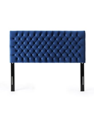 Bierman Adjustable Diamond-Stitched Upholstered Headboard