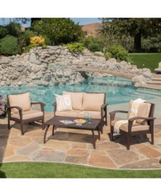 Wicker Outdoor Seating Set