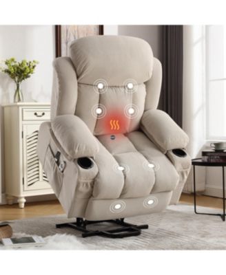 Power Lift Recliner with Heat & Massage