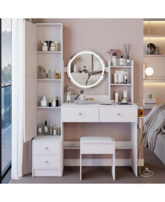 LED Mirror Vanity Set