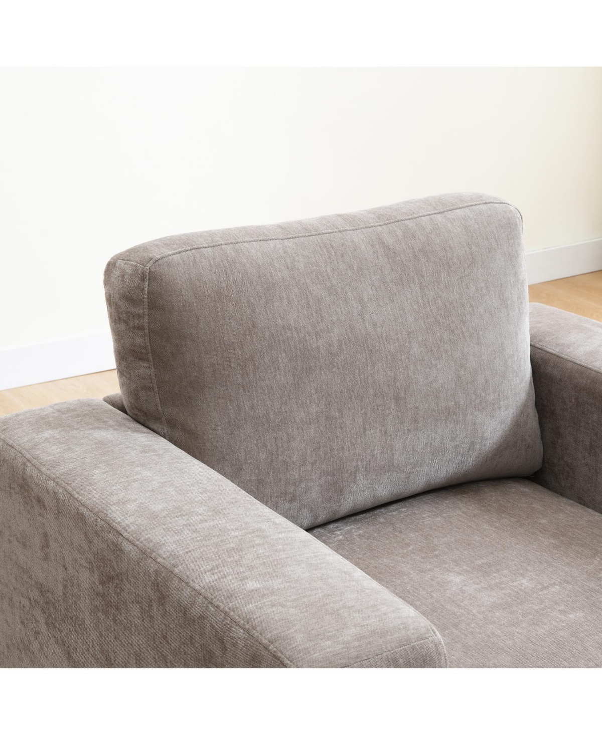 Streamdale Furniture Streamdale Oversized Chenille Accent Chair, Washable Cover