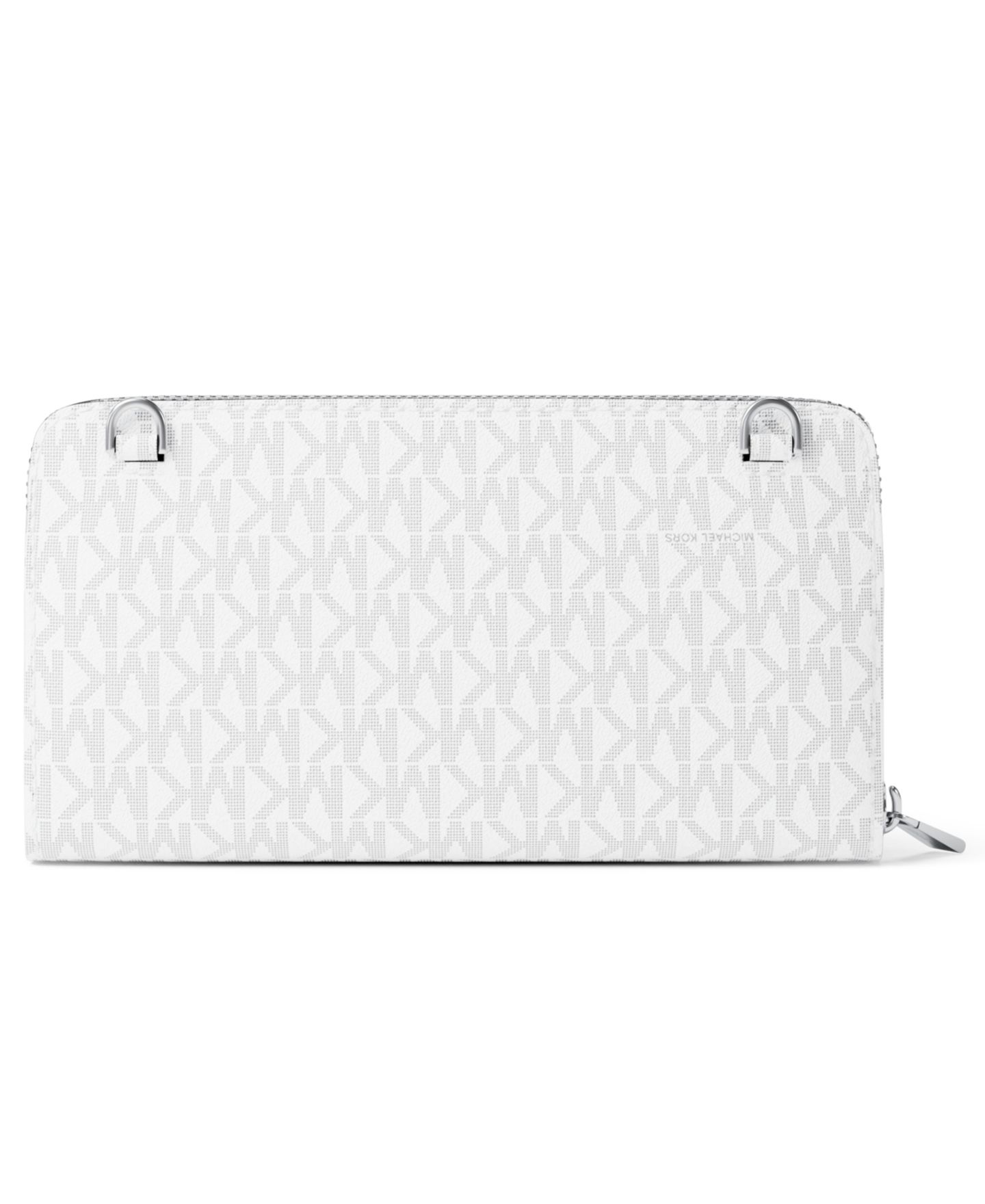 Женская сумка Michael Kors Jet Set Small Continental Crossbody, цвет: Оптический белый — фото 2