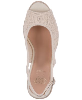 Women's Bowery Crochet Espadrille Wedge Sandals