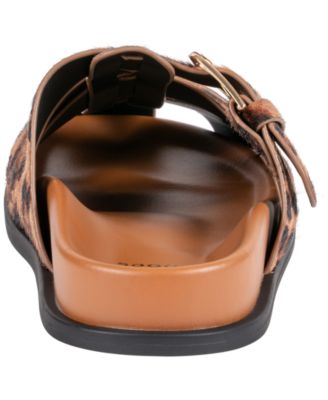 Women's Lovely Multi-Strap Footbed Slip-On Sandals