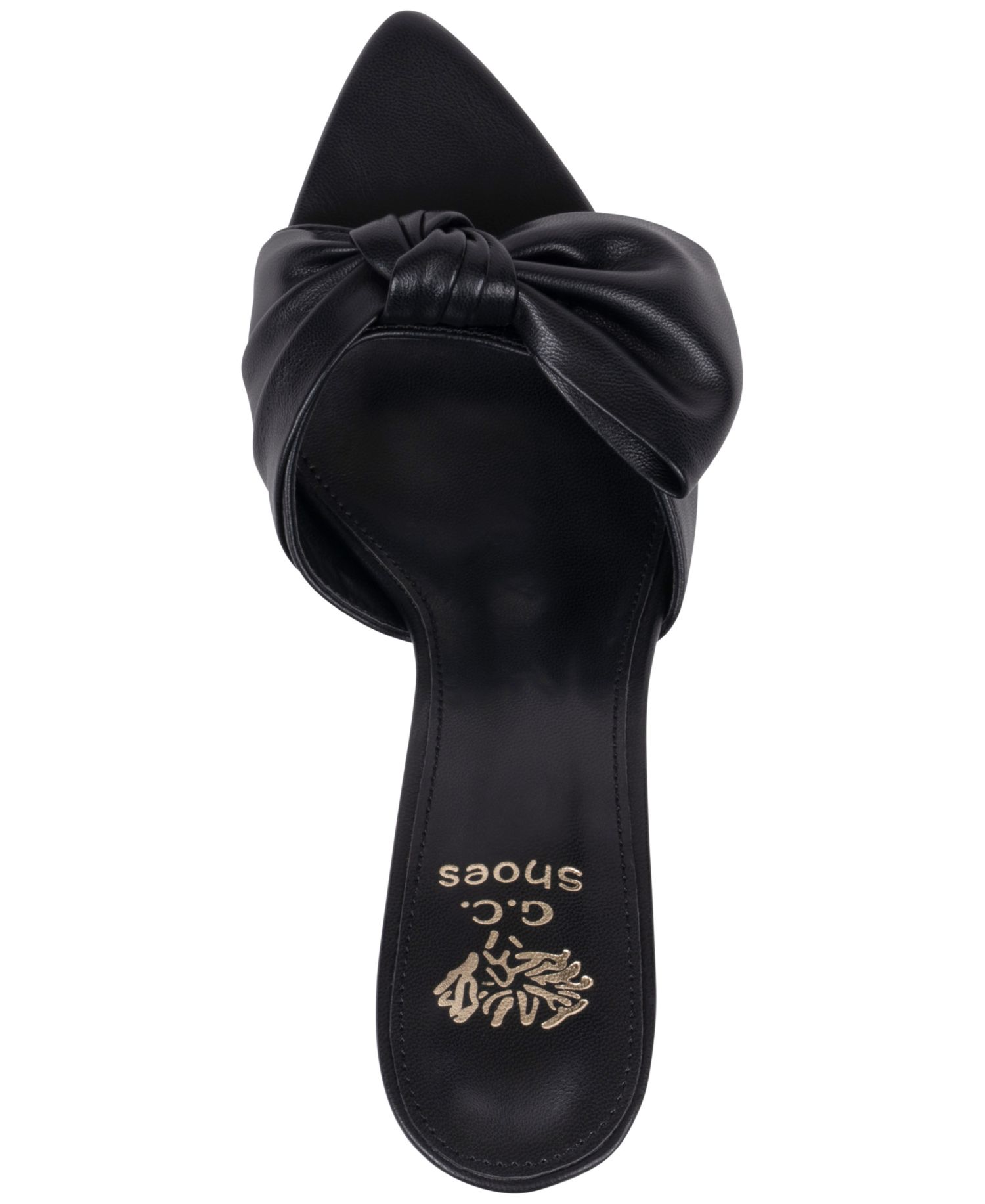 Women's Carmen Bow-Detail Slip-On Heeled Sandals