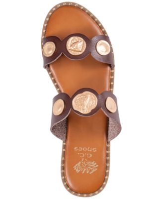 Women's Nolah Coin Slip-On Flat Sandals