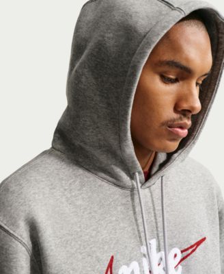 Men's Embroidered Logo Relaxed-Fit Hoodie