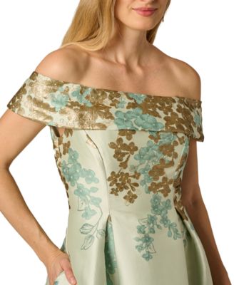 Women's Off-The-Shoulder Midi Dress