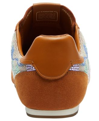 Women's Embellished Lace-Up Sneakers