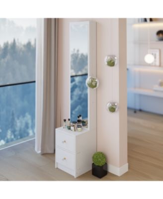 Full Body Mirror Cabinet - Extra Large Storage