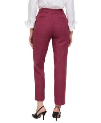 Women's Zena Flared Prince Of Wales Check Print Trouser