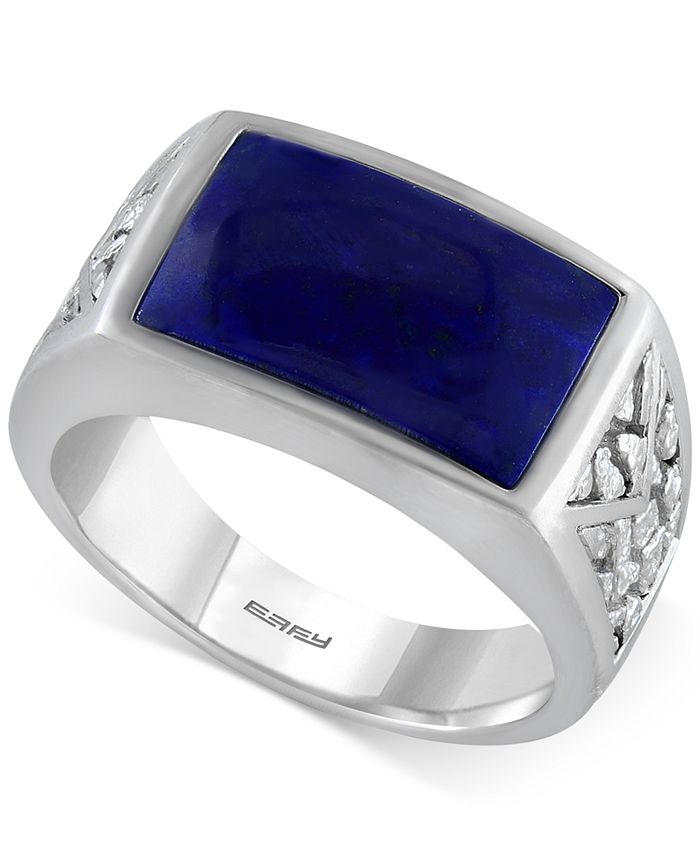 EFFY Collection Gento by EFFY Men's Lapis Lazuli Ring (39/10 ct. t.w