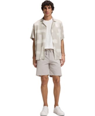 Men's Regular-Fit Maxi Print Short-Sleeve Shirt