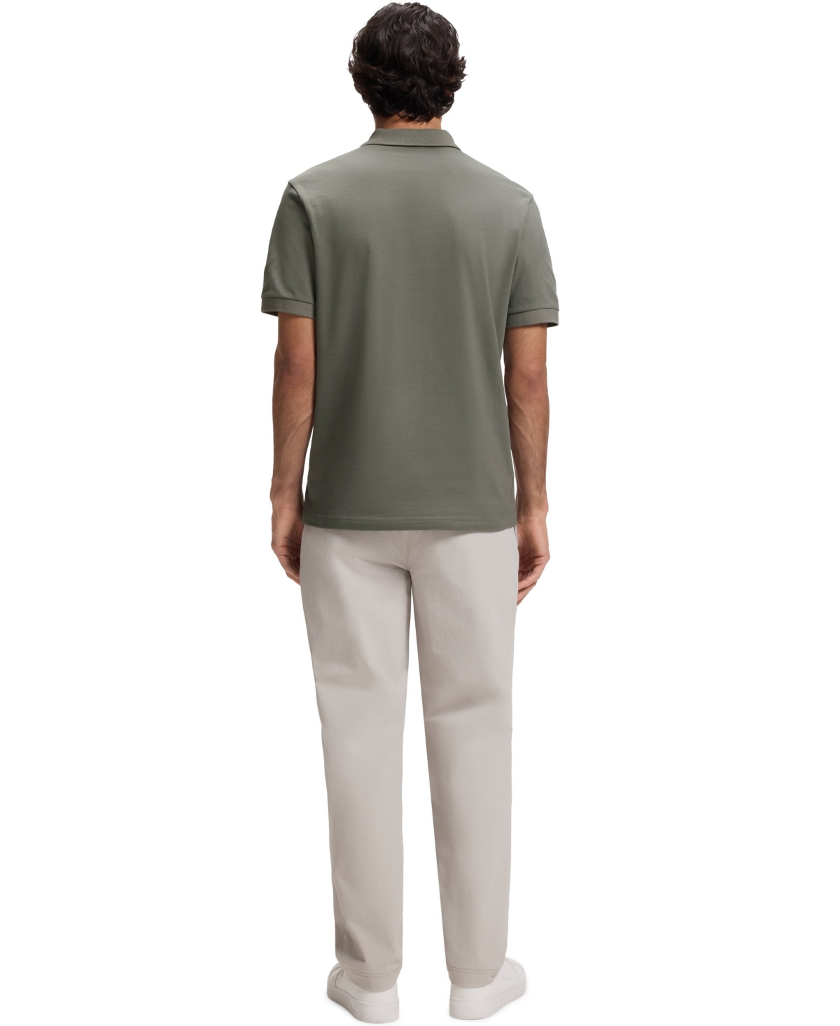Hugo Boss Men's Stretch-Cotton Slim-Fit Polo Shirt