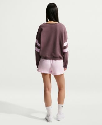 Sportswear Women's Club Fleece Oversized V-Neck Sweatshirt